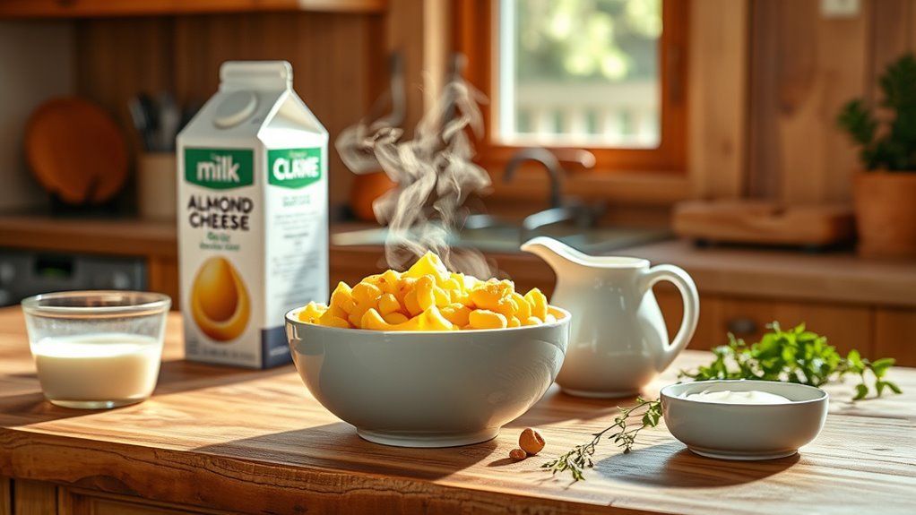 plant based creamy cheese sauce