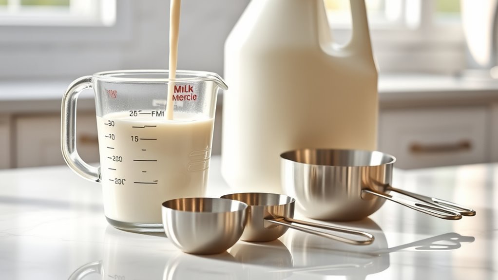 precision in milk measurement