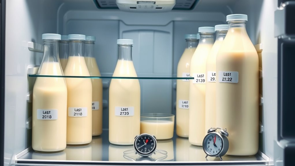 proper breast milk storage