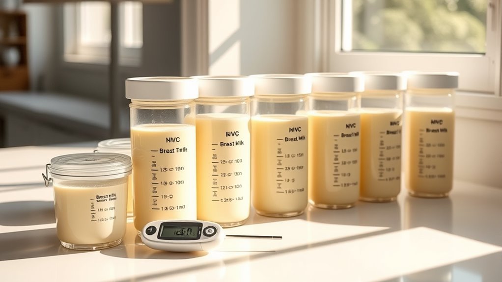 proper breast milk storage containers