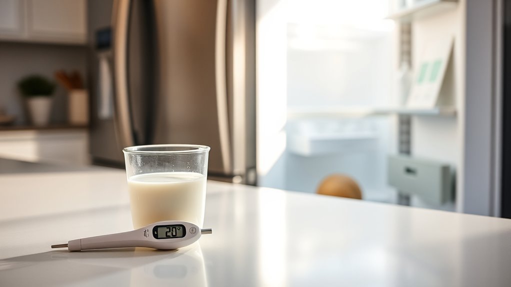 proper breast milk storage temperatures