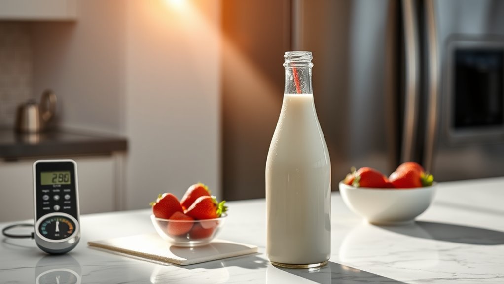 proper storage extends milk