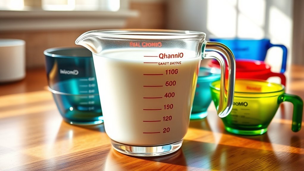 quart equals four cups