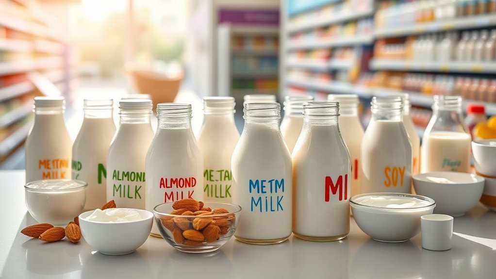 recognize milk ingredients on labels