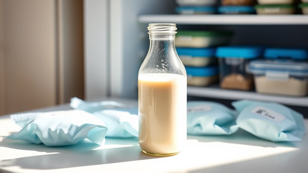 refrigerate breast milk safely