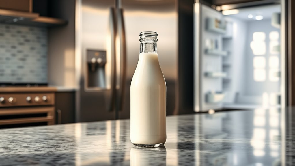 refrigerate unopened almond milk