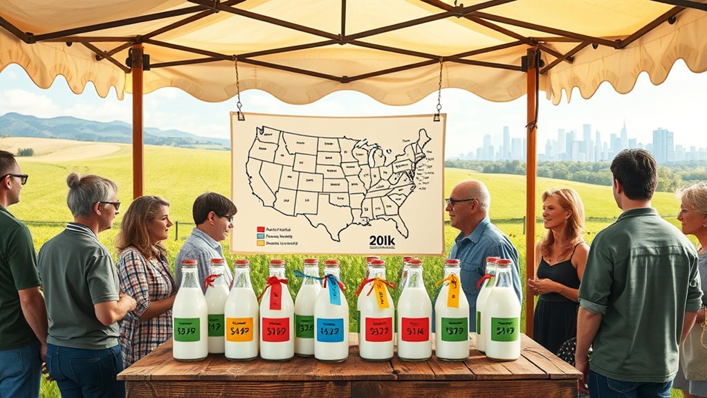 regional milk price differences