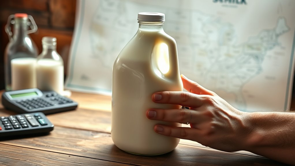 regional milk pricing variations