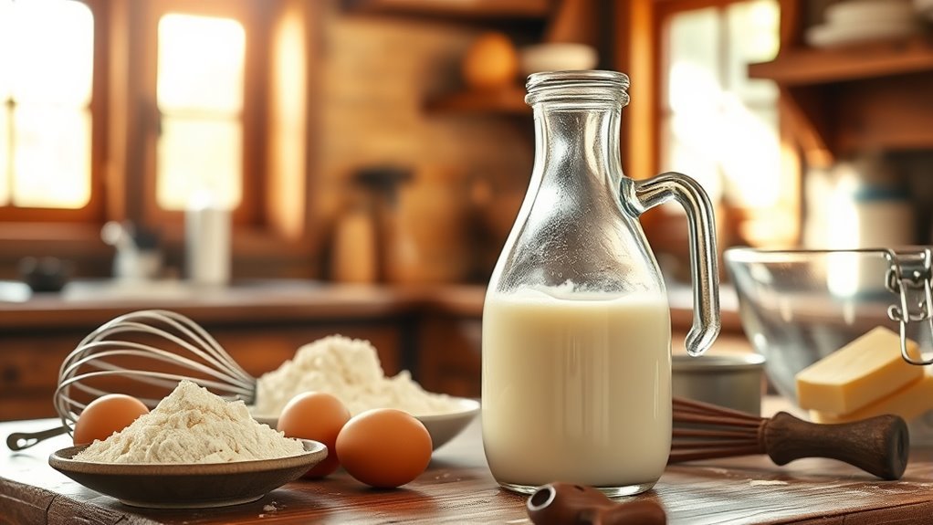 replace milk with half and half