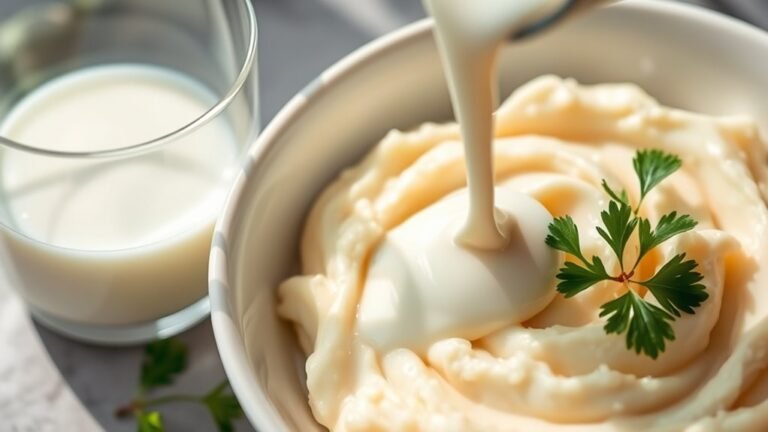 replace milk with heavy cream