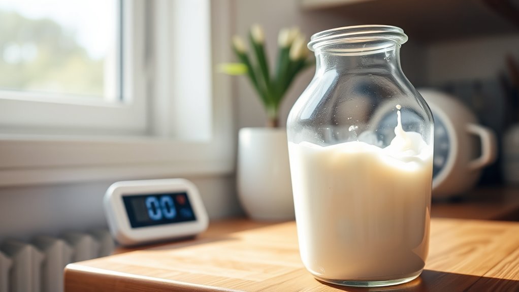 room temperature milk safety