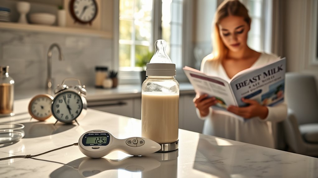 safe breast milk handling