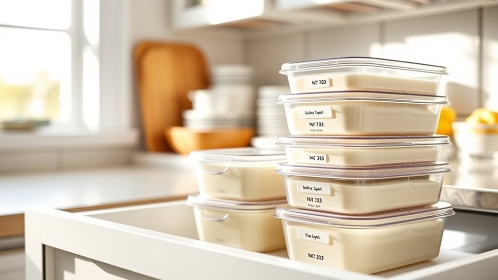 safe clean breast milk storage