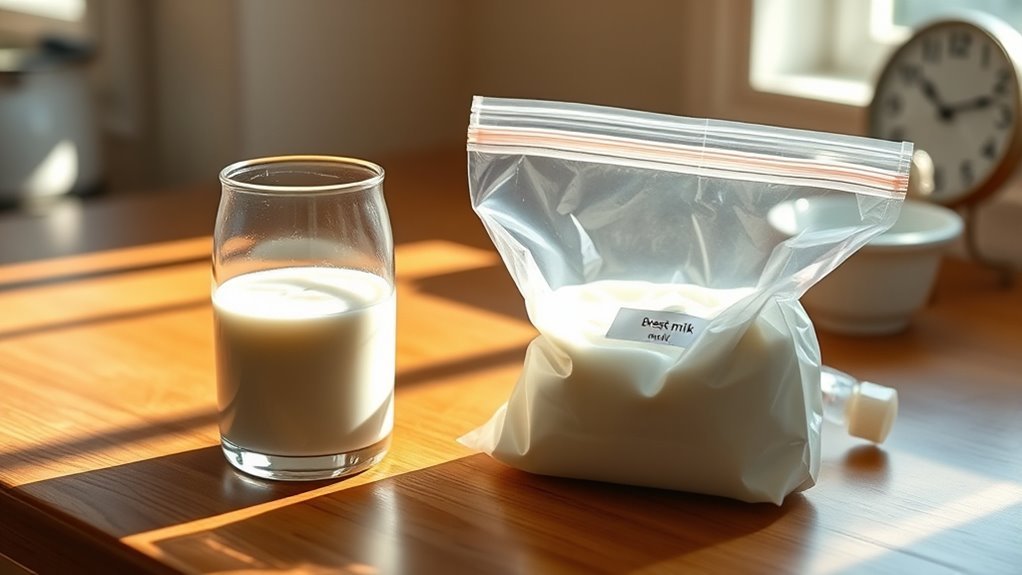 safe milk mixing practices