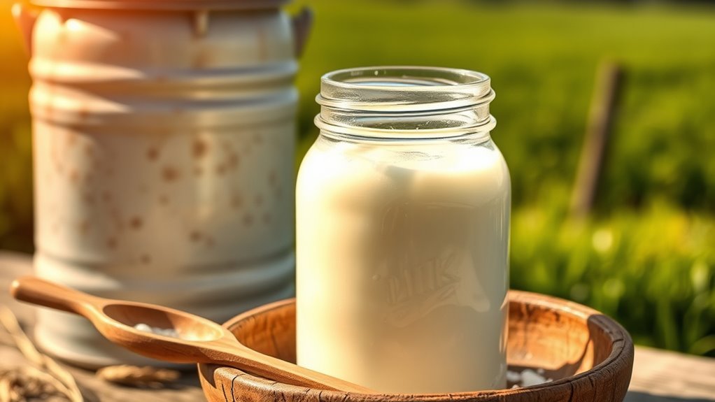 separate cream from milk