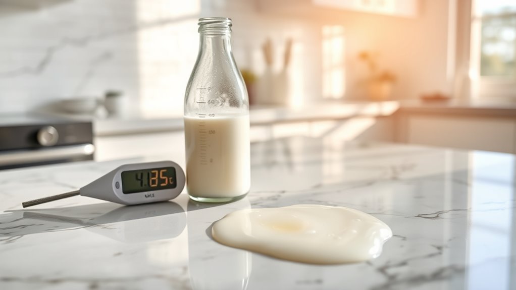 signs of spoiled breast milk