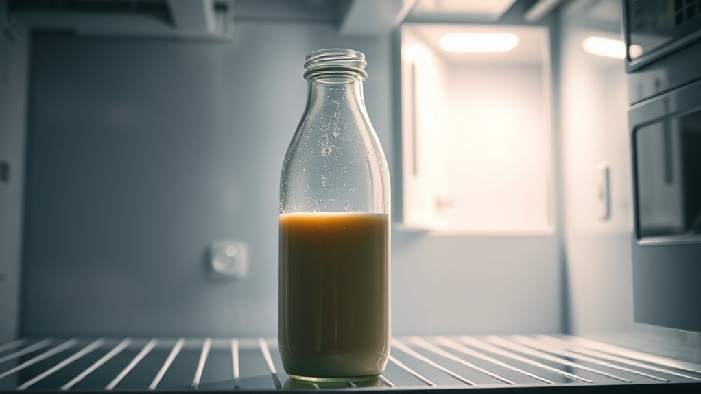 signs of spoiled breast milk