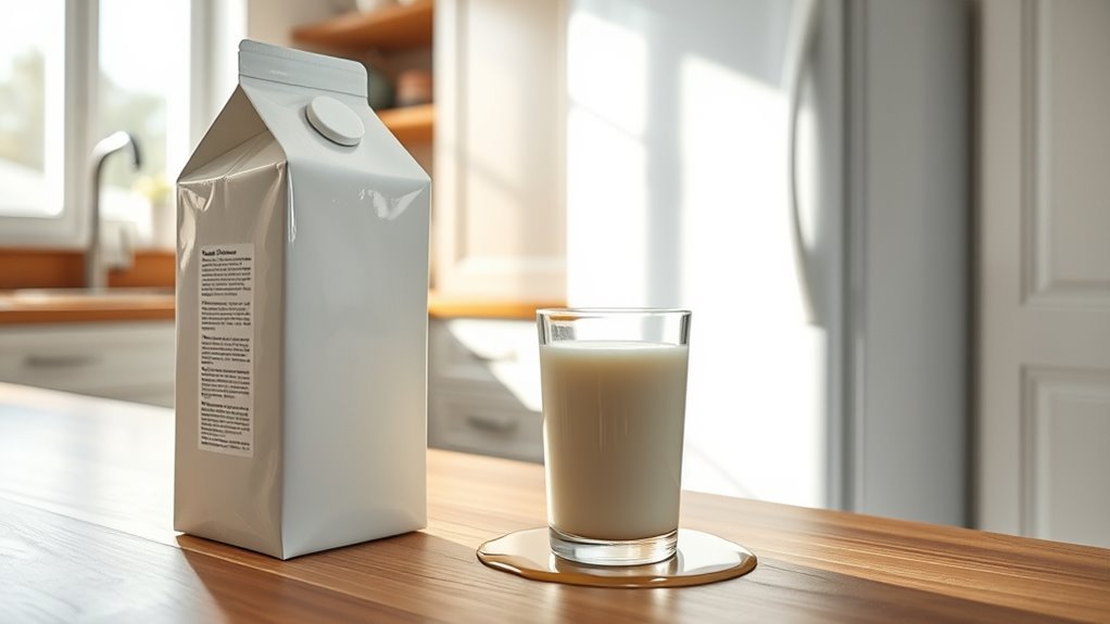 signs of spoiled milk