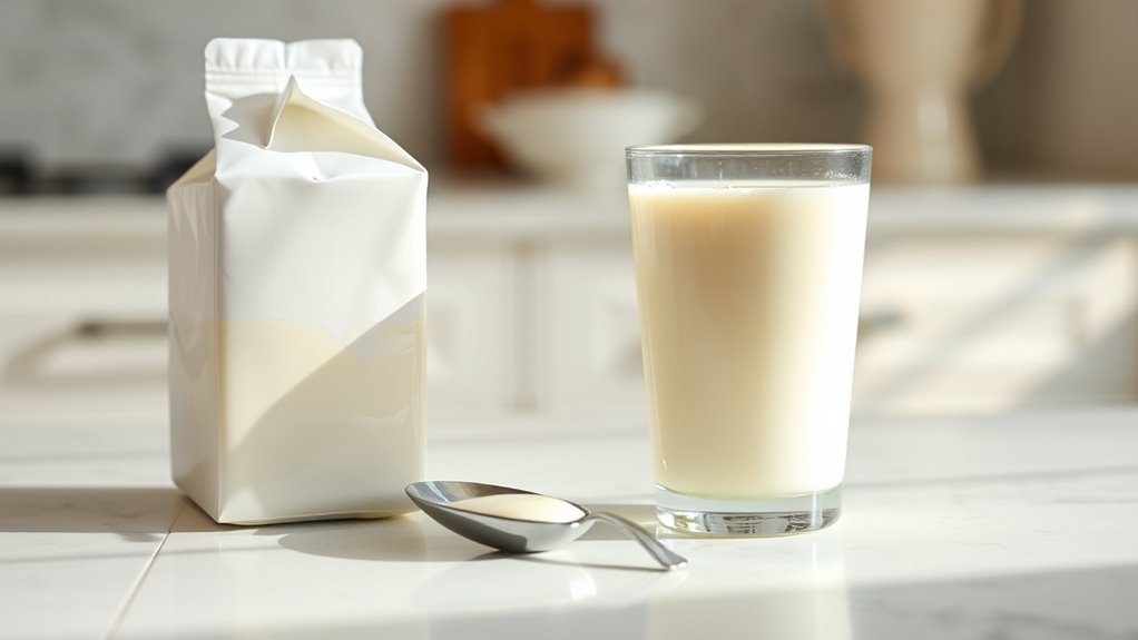 signs of spoiled milk