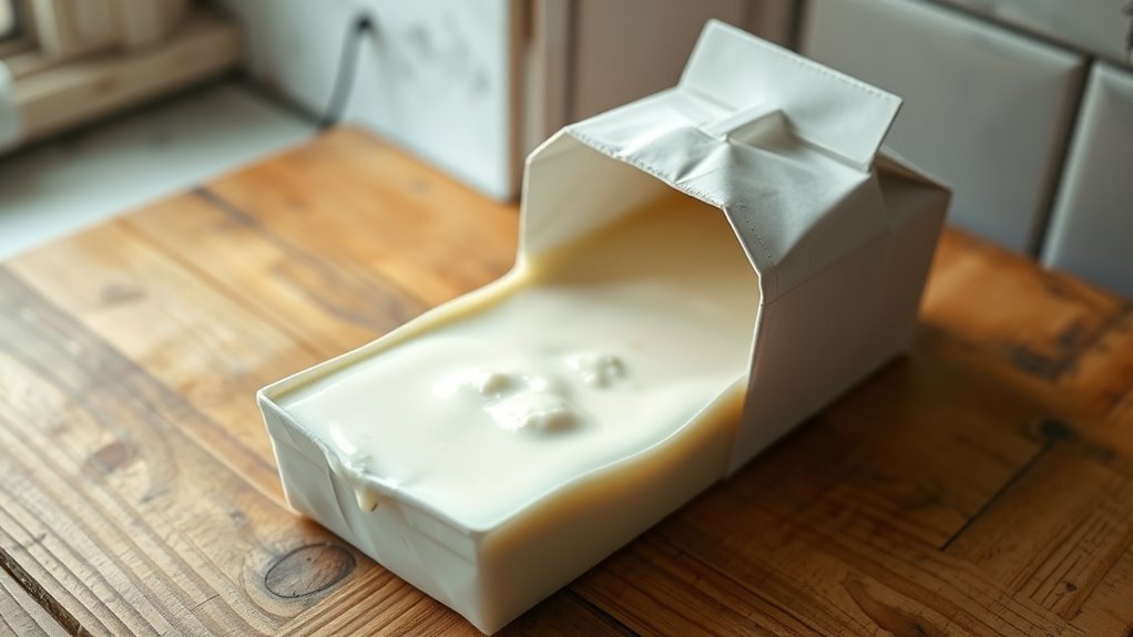 signs of spoiled milk