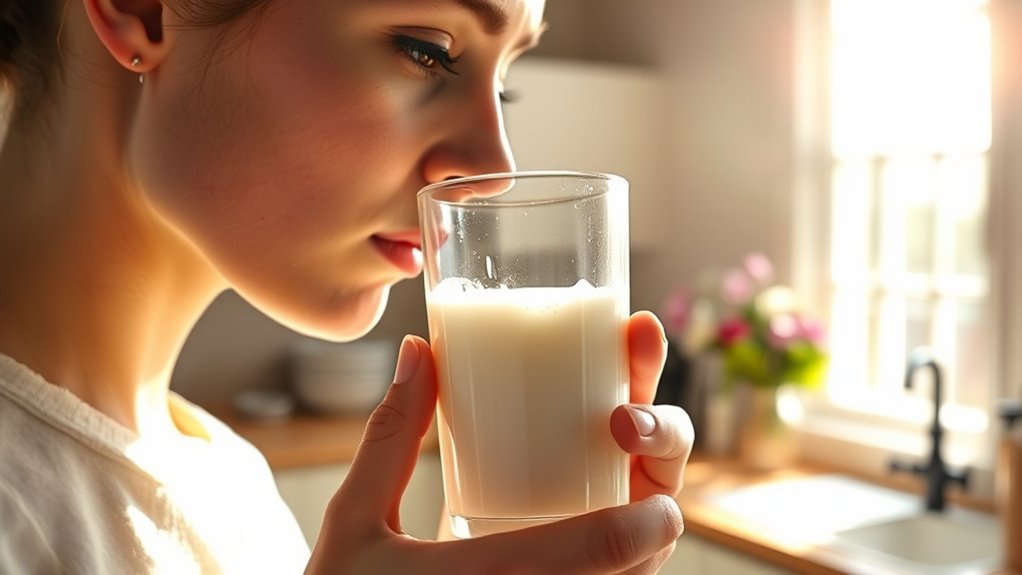 sniff to detect spoilage