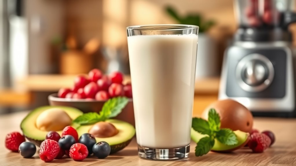 soy milk nutritious fortified heart healthy