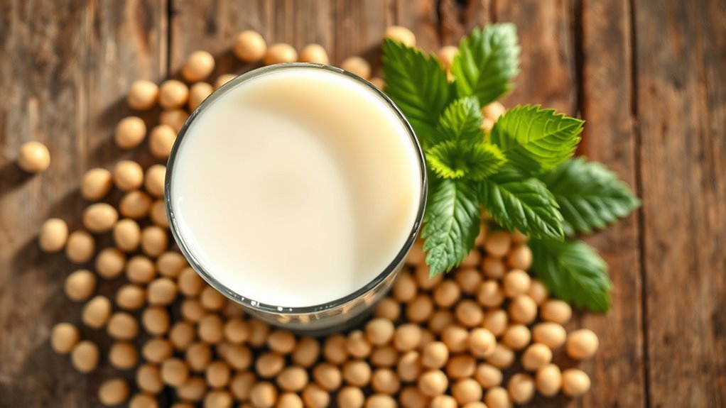 soy milk nutritious protein rich heart healthy
