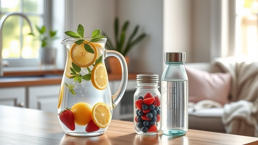 stay consistently well hydrated daily