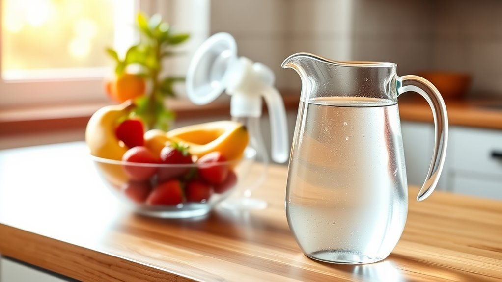 stay hydrated for milk