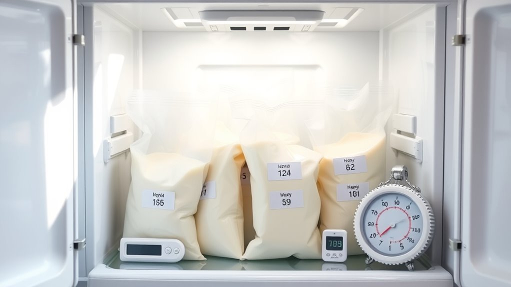 store breast milk properly