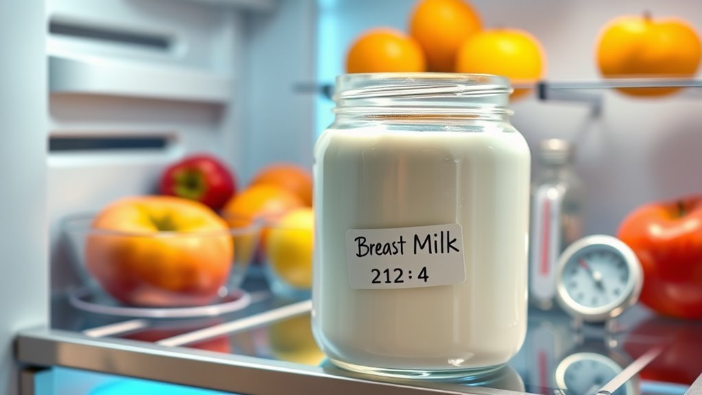 store breast milk properly