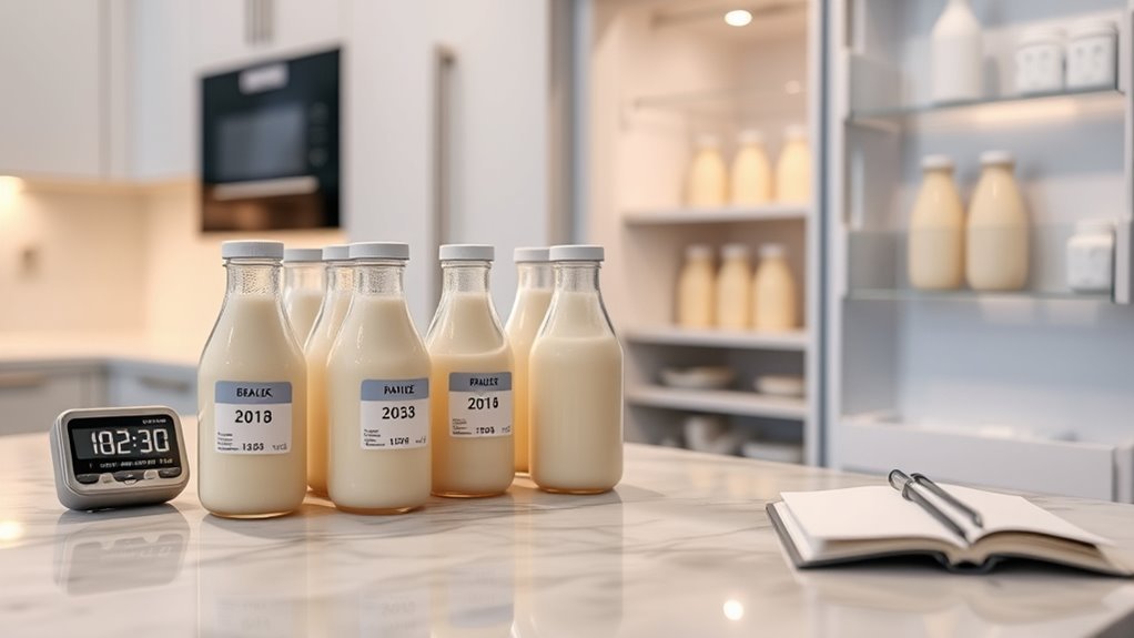 store label freeze preserve