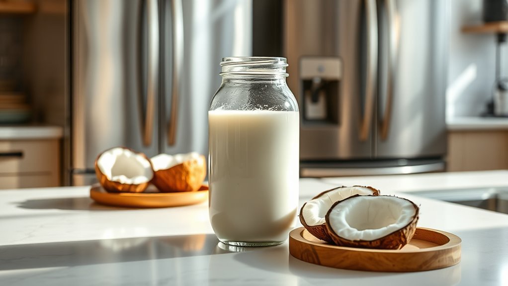 store refrigerate label stir