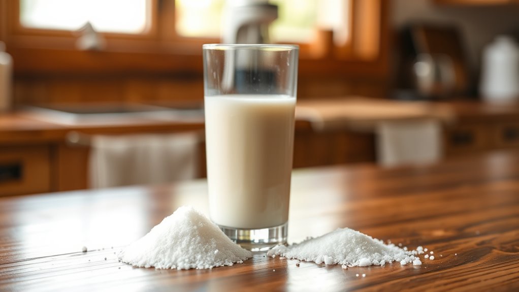 sugar content in milk