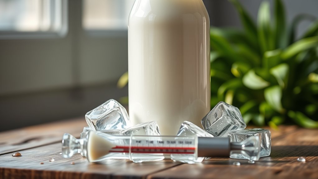 temperature controls milk spoilage