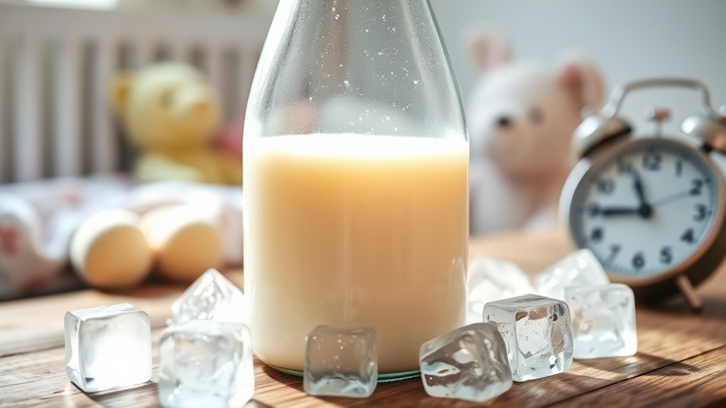 thawing milk safely guidelines