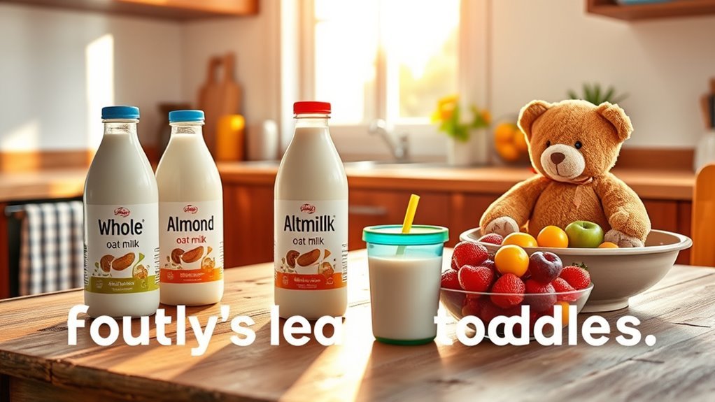 toddler milk nutritional guidelines