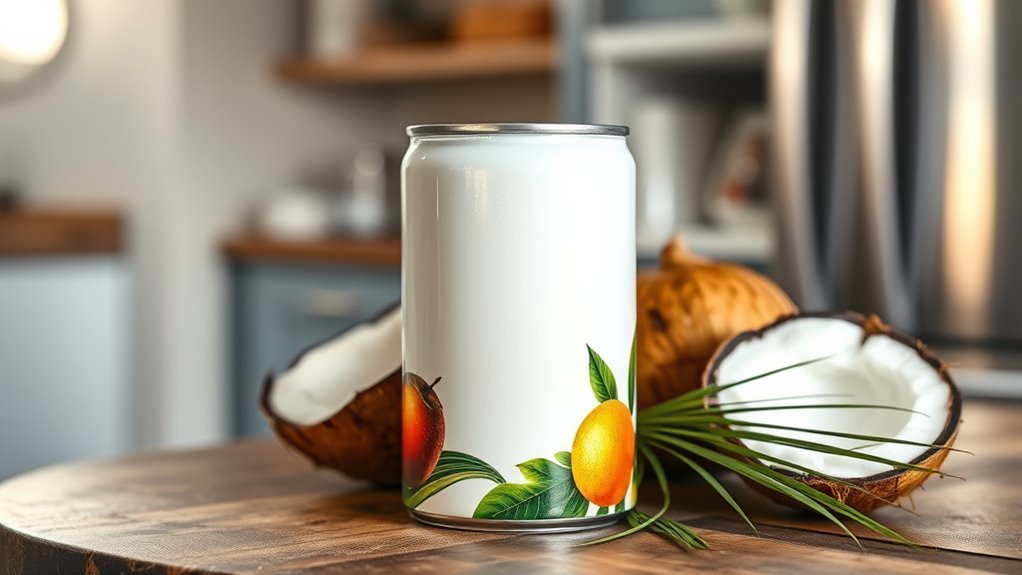unopened coconut milk shelf life
