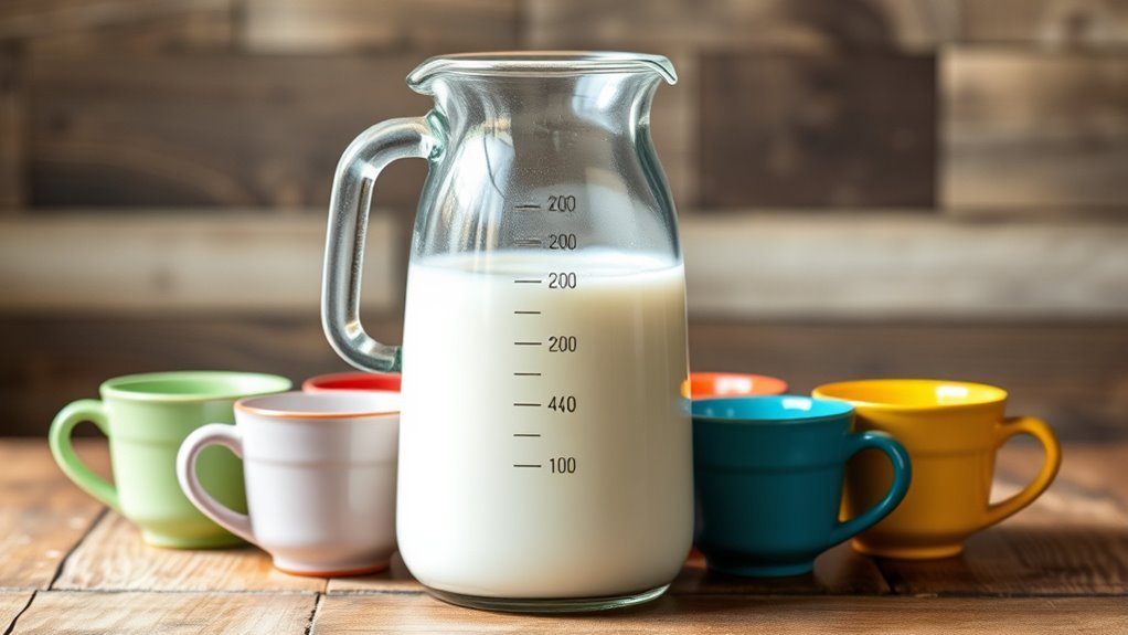 us gallon equals 16 cups