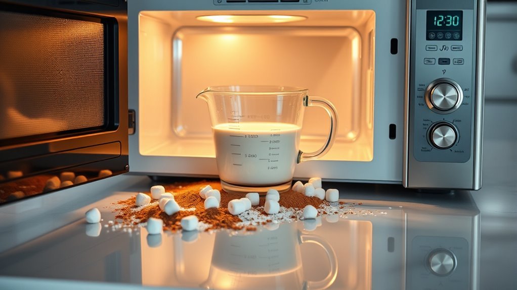 use medium power stir