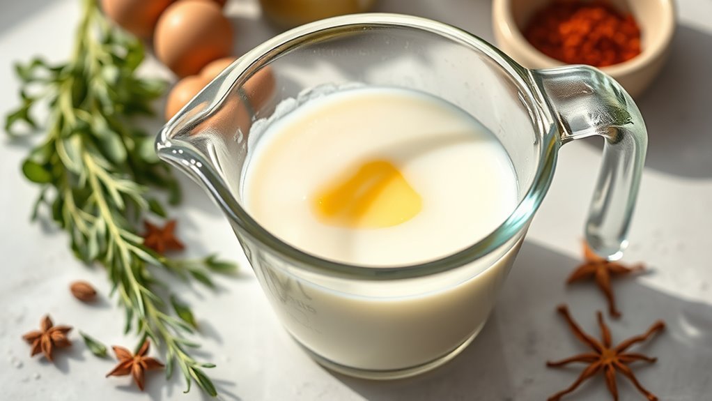 use milk as heavy cream