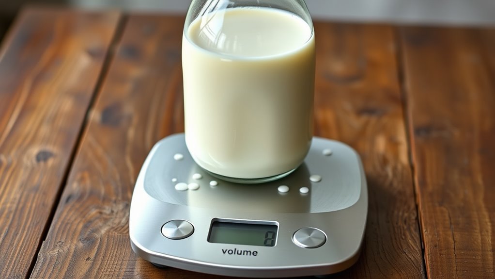 volume measures space weight measures