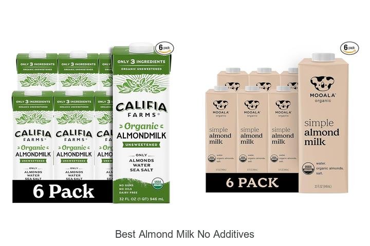 Discover the Best Almond Milk with No Additives!