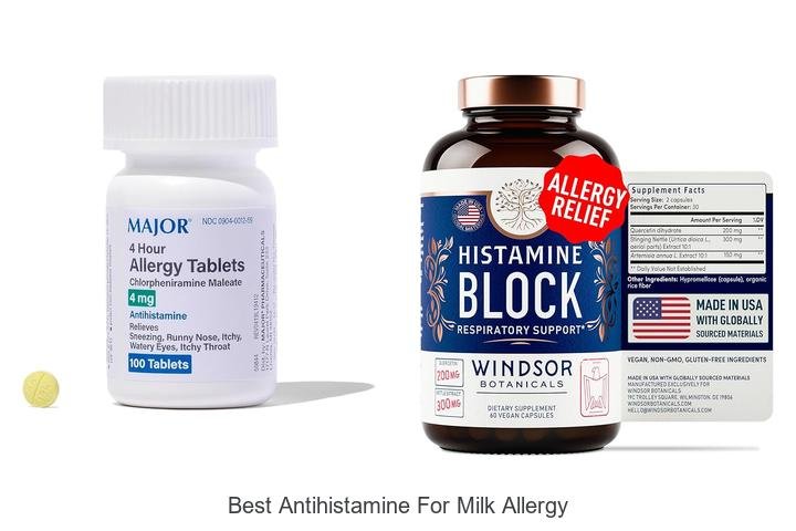 Discover the Best Antihistamine for Milk Allergy Relief
