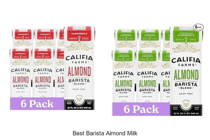 Top Barista Almond Milk Brands You Must Try Now!