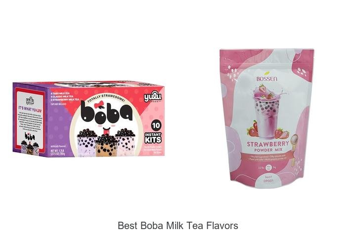Top 10 Best Boba Milk Tea Flavors You Must Try!