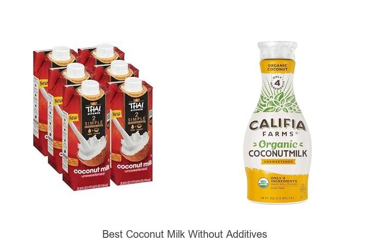Discover the Best Coconut Milk Without Additives