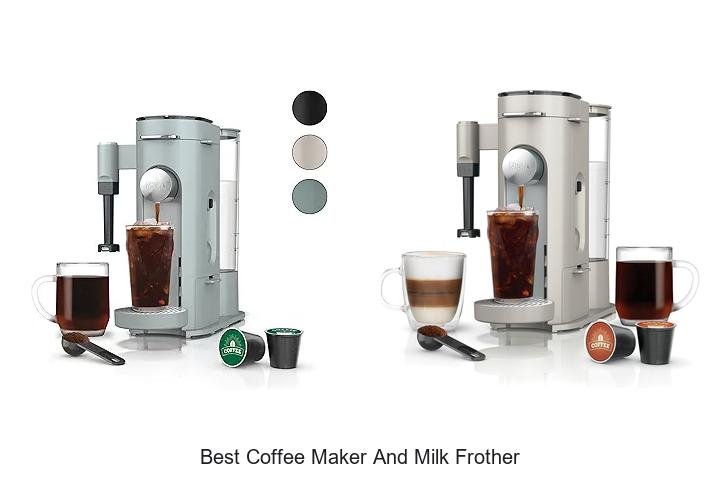 Ultimate Best Coffee Maker and Milk Frother Combo