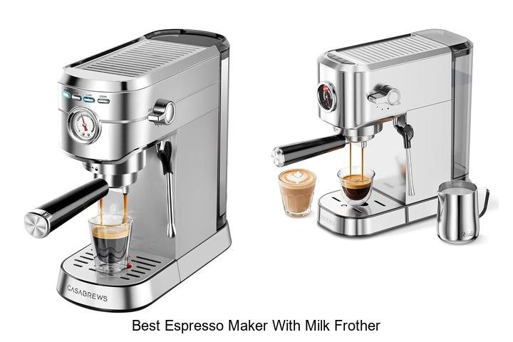 Ultimate Espresso Maker with Milk Frother Revealed!