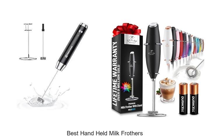 Top 7 Best Handheld Milk Frothers You Need Now!